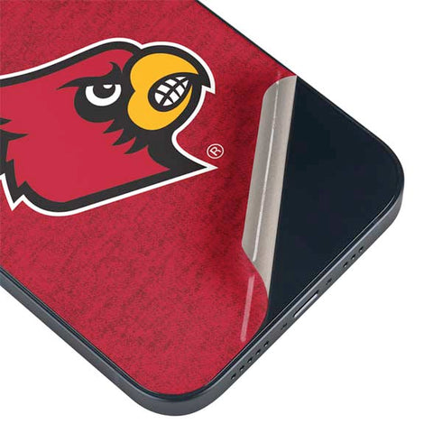 University of Louisville Red Background iPhone 14 Plus Skin